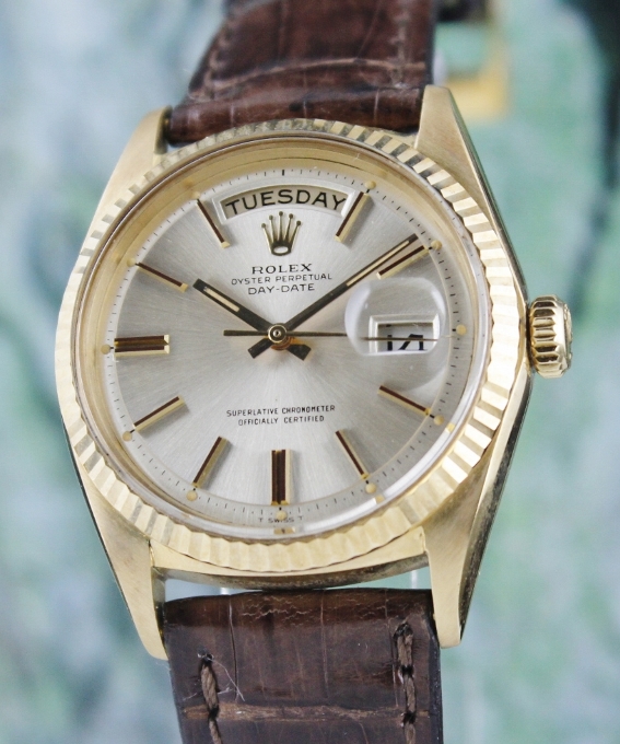 (image for) ROLEX MEN SIZE VINTAGE 18K YELLOW GOLD DAY-DATE / 1803